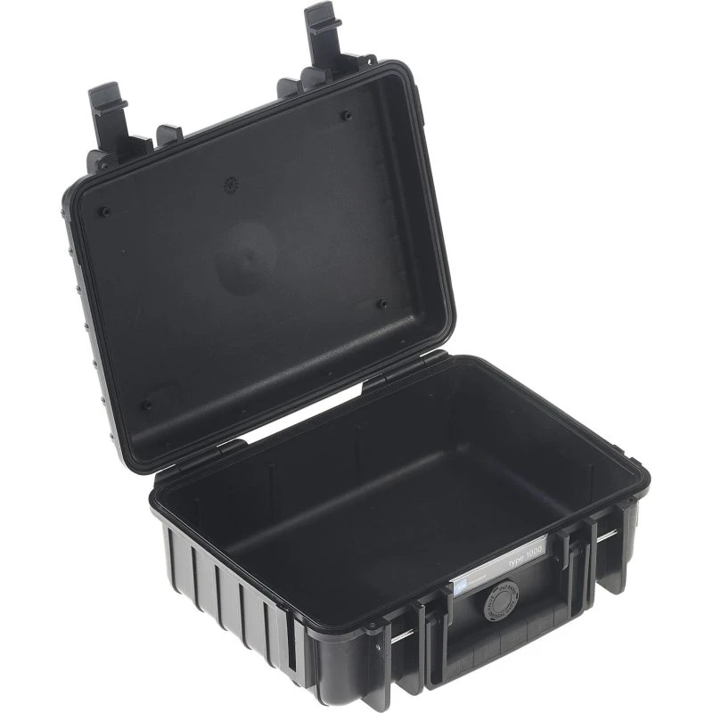 B&W 1000 Outdoor Flightcase, sort, 27x21,5x10,5 cm