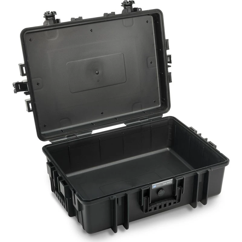 B&W Cases Type 6500 Transportkasse, Sort, 66x49x23 cm