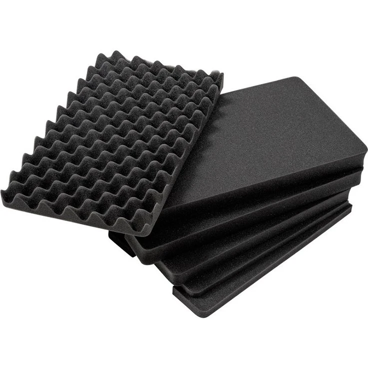 B&W 6600 SI Pre-Cut Foam Polstring, Sort