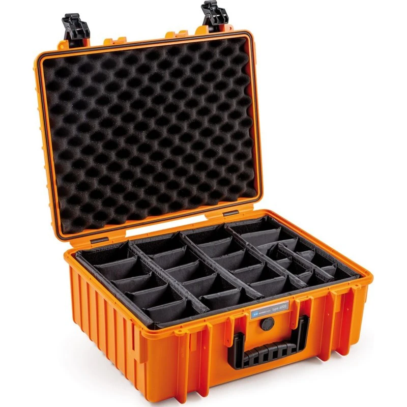 B&W Outdoor Case Type 6000 RPD Orange