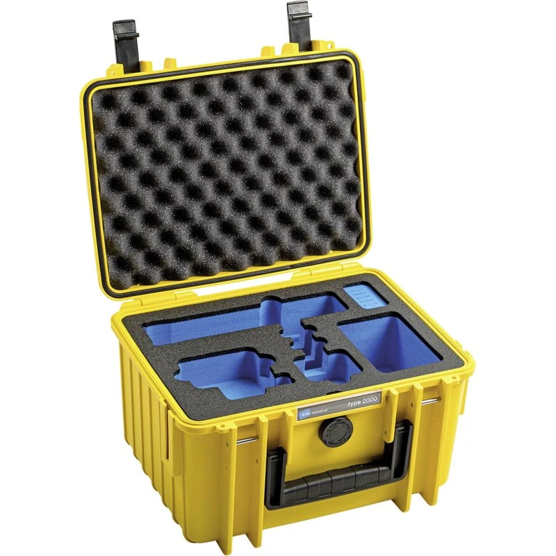 B&W Outdoor Case Type 2000 til GoPro Hero 9/10/11/12, Gul