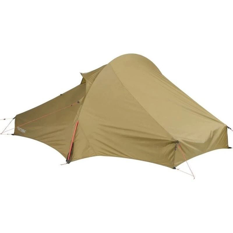 NORDISK Telemark 2.2 PU 2.0 – 2-personers telt (mørk olivengrøn)