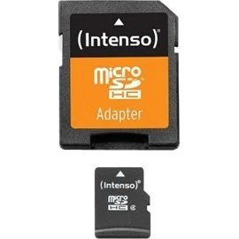 Intenso Micro SD 32GB Class 4 med SD-Adapter