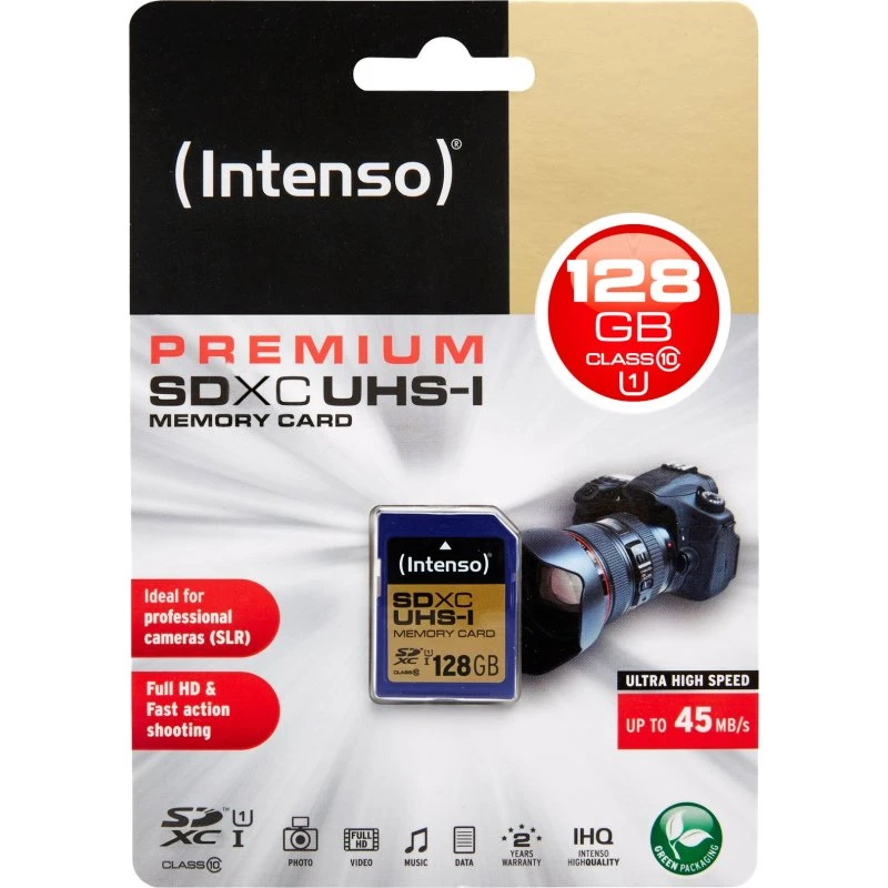 Intenso Premium SDXC 128GB 45MB/s