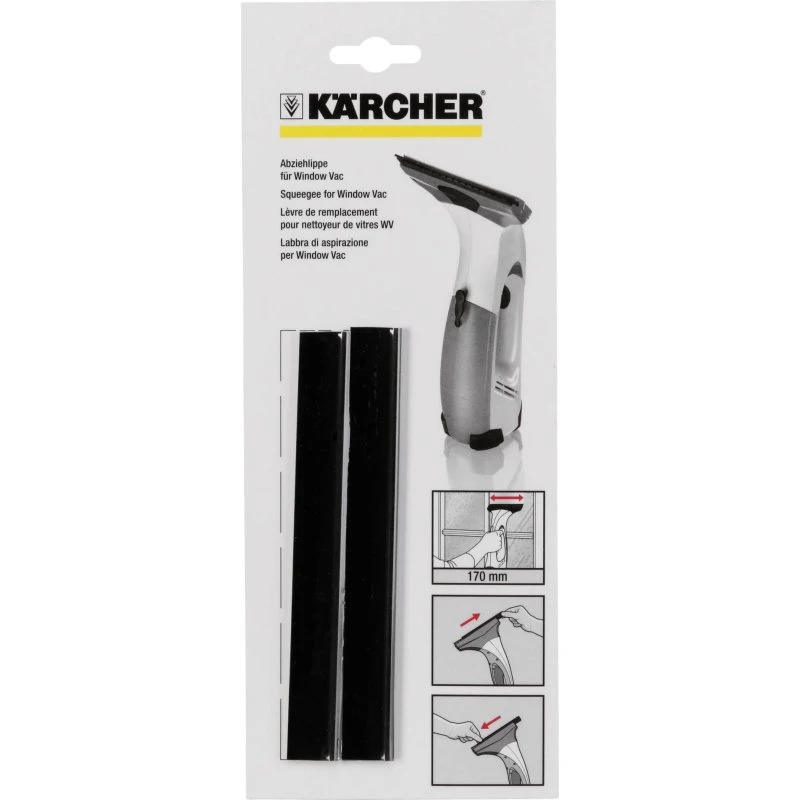 Kärcher Gummiliste 170mm til WV2 og WV5