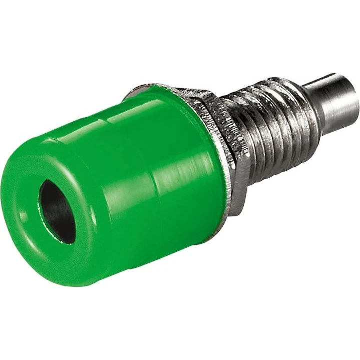 goobay Bananbøsning Grøn 4mm, 25mm
