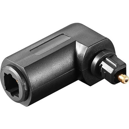 Goobay Optisk Adapter 90° TOSLINK Han til Hun