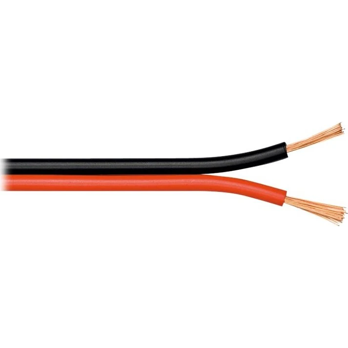 Goobay Højttalerkabel 2x1,5 mm² rød/sort 10 m