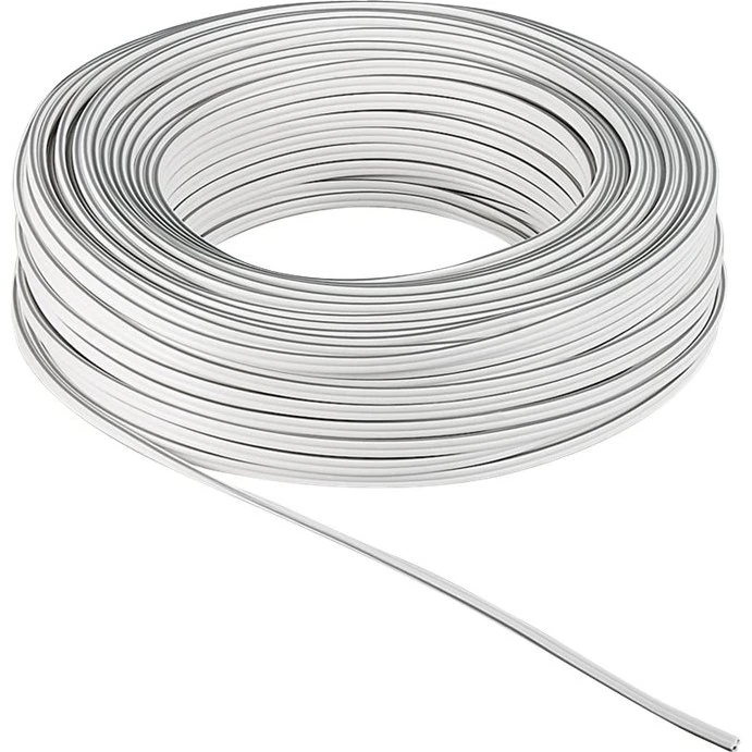 Goobay Højttalerkabel 2x1,5 mm² Hvid 25 m