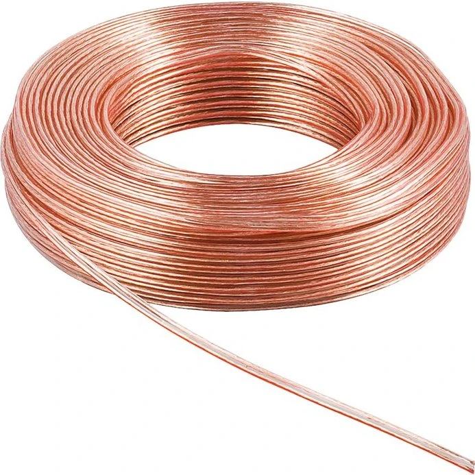 Goobay Højttalerkabel Transparent 25m 2x0,5 mm²