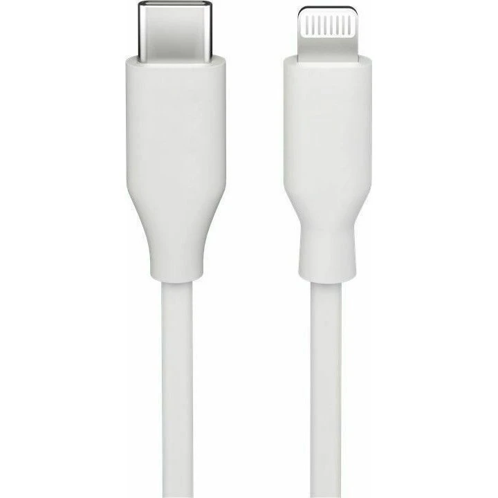 Goobay Lightning til USB-C-kabel 1 m, hvid, MFi-certificeret
