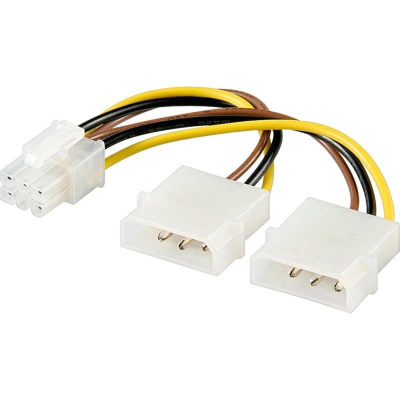 Goobay Pro Power Kabel 6-pin PCI-E til 4-pin intern