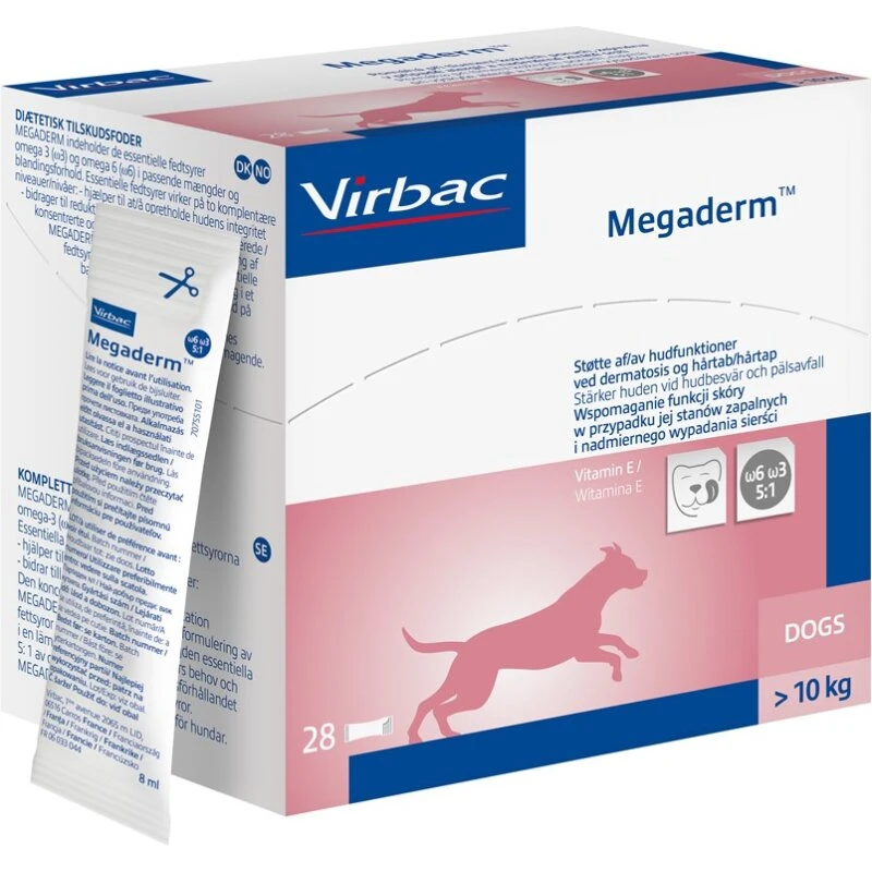 Virbac Megaderm monodose 28 x 8 ml