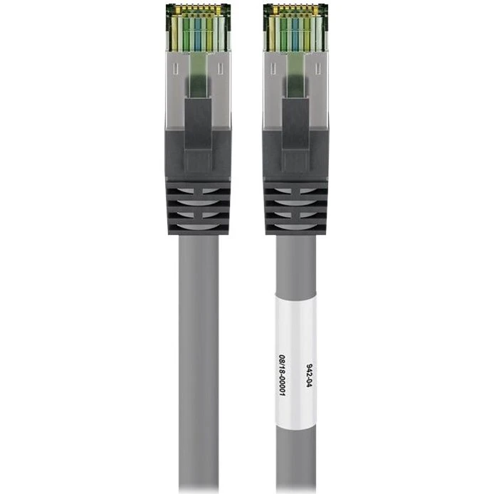Goobay CAT 8.1 S/FTP 0,25 m grå patchkabel