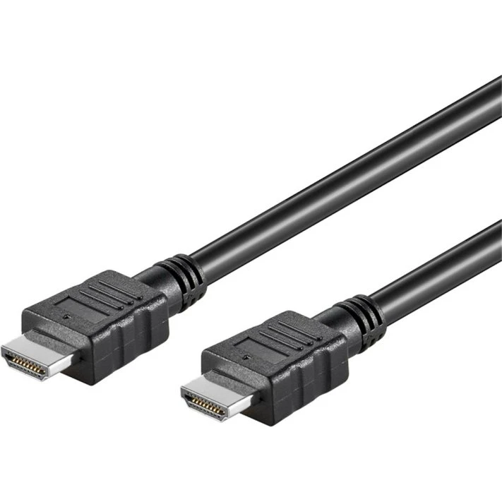 Goobay 58443 HDMI-kabel 5 m, sort, højhastighed