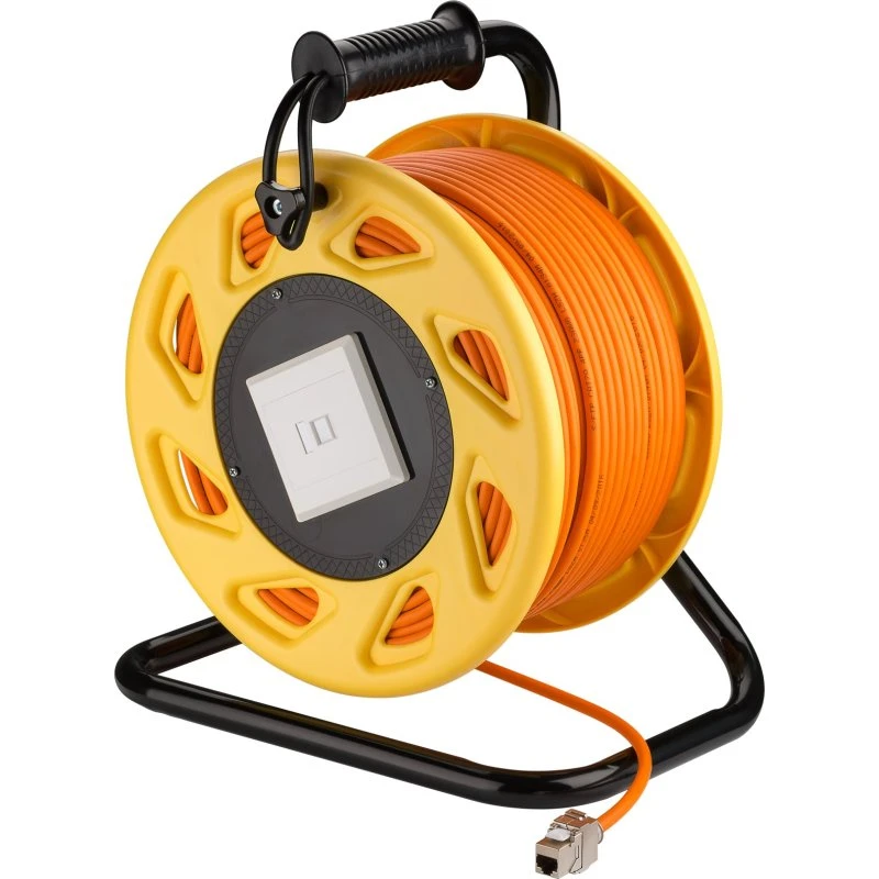 Goobay Cat 7a S/FTP 90m RJ45 Kabelrulle