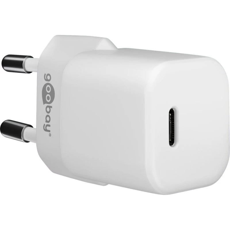 Goobay 30W GaN USB-C oplader, hvid