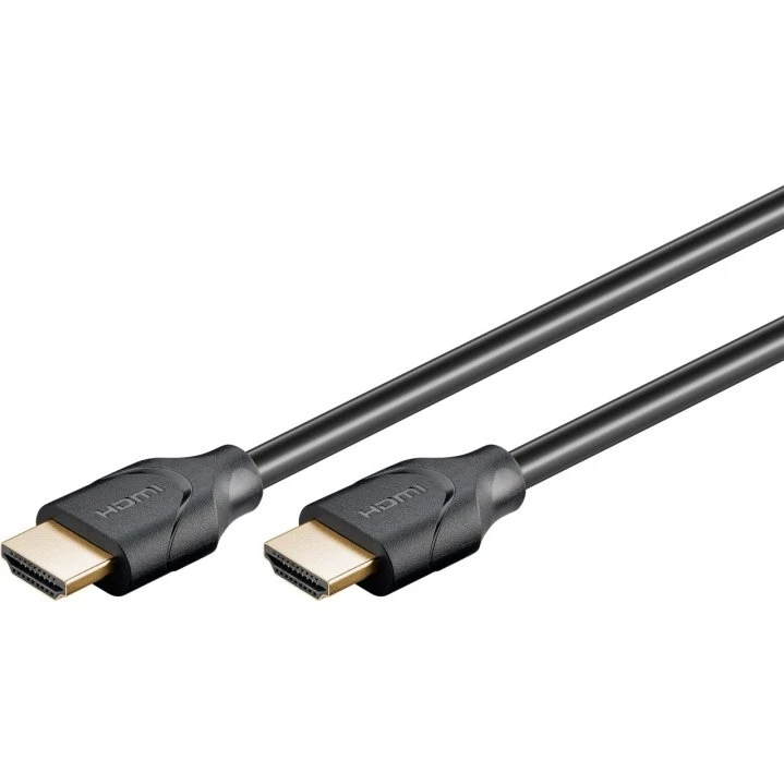 Goobay HDMI 2.1 8K 60Hz Kabel med Ethernet, 2 m, Sort
