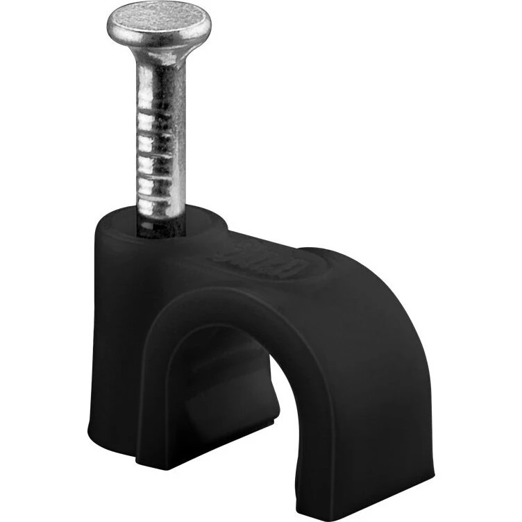 Goobay Kabelclips Sort (100 stk)