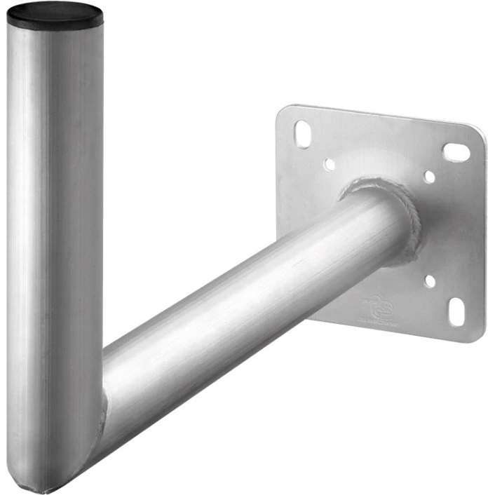 Goobay Vægbeslag til Parabolantenne, 450 mm afstand, aluminium, hvid