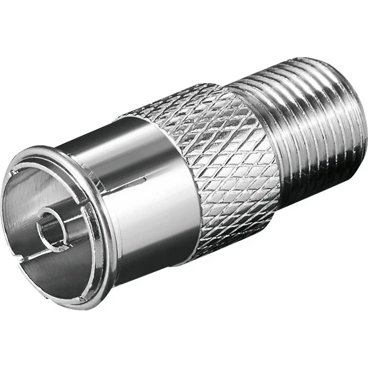 goobay RF adapter F hun til Coaxial (9,52mm)