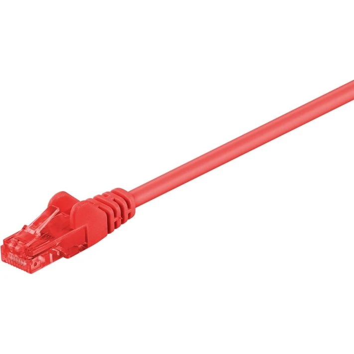 Goobay CAT 6 U/UTP CCA 15m Rød