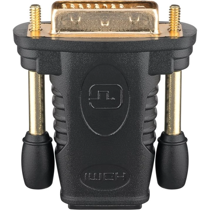 Goobay HDMI A hun til DVI-D han (24+1) forgyldt