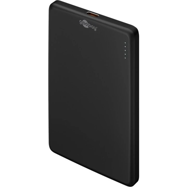 Goobay Magnetisk Trådløs Powerbank 5000 mAh, Sort