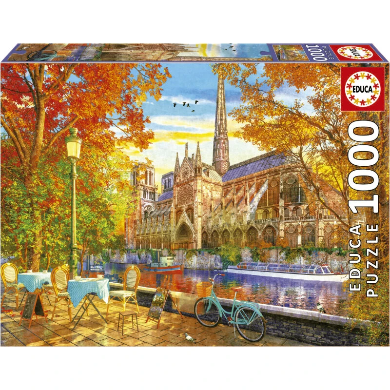 Educa Notre Dame i efteråret – Puslespil, 1000 brikker