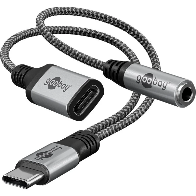 Sennheiser USB-C™ til USB-C™ & 3,5 mm AUX Adapter