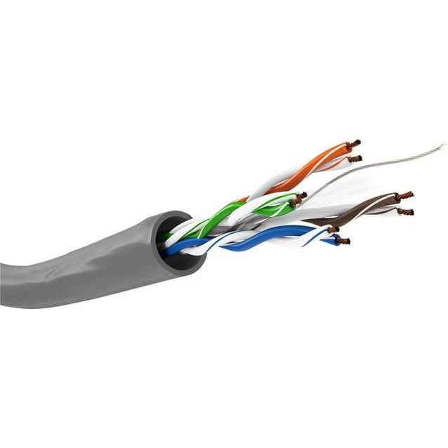 Goobay 93293 CAT 6 U/UTP 100m Grå