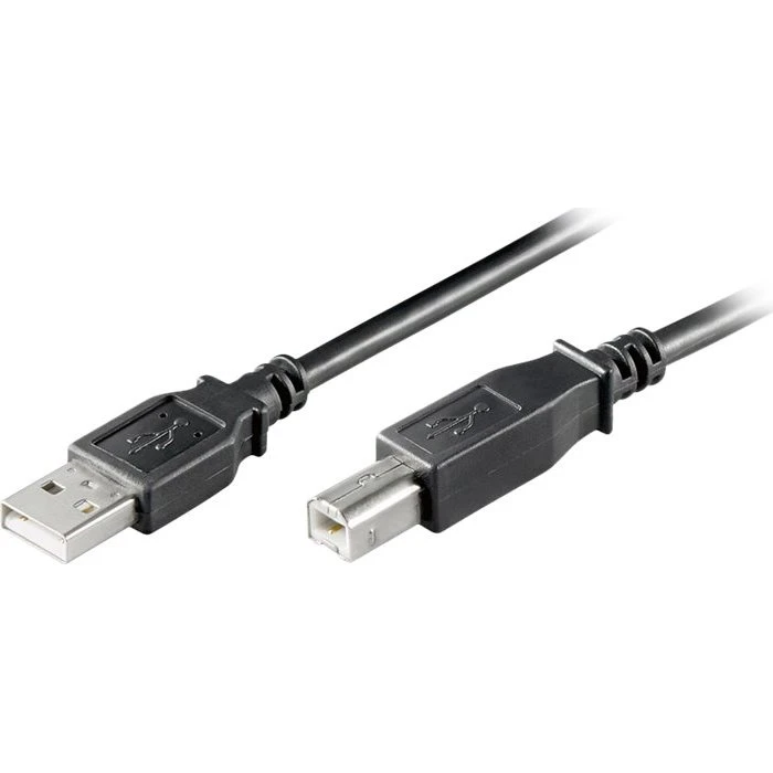 Goobay USB 2.0 Kabel 3 m USB-A til USB-B Sort