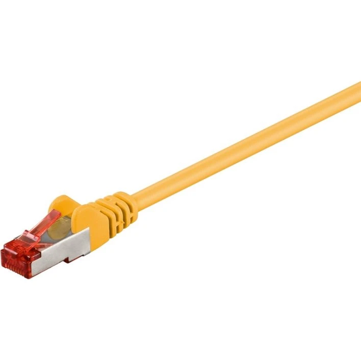 Goobay CAT 6 S/FTP Gul 0,5 m Patchkabel med CCA