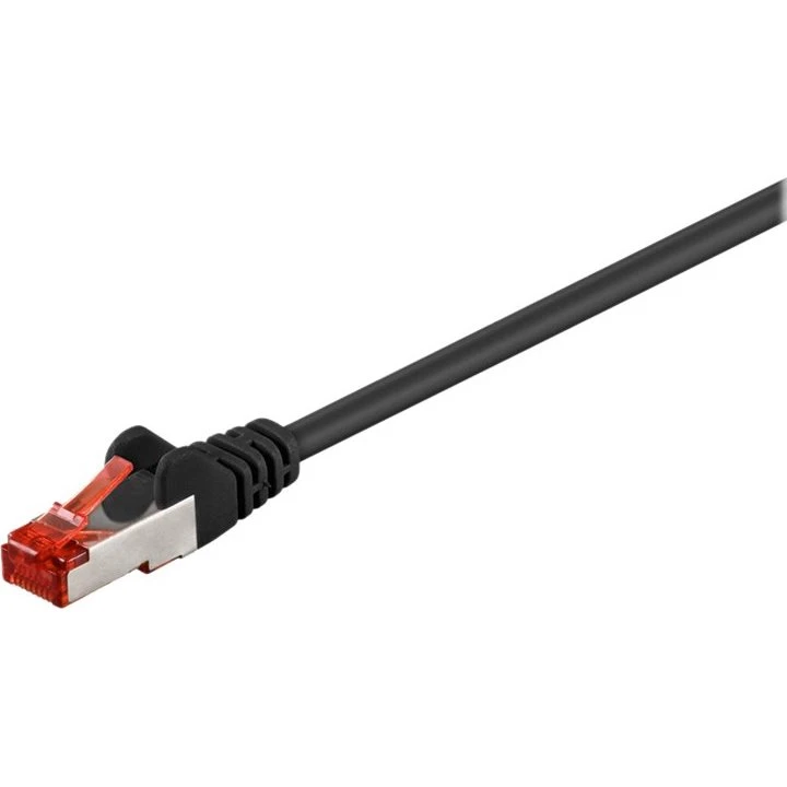 goobay CAT 6 S/FTP PiMF 1,5m Sort