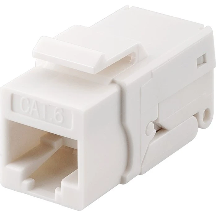 Goobay Keystone RJ45 CAT6 UTP 250 MHz Hvid, Værktøjsfri