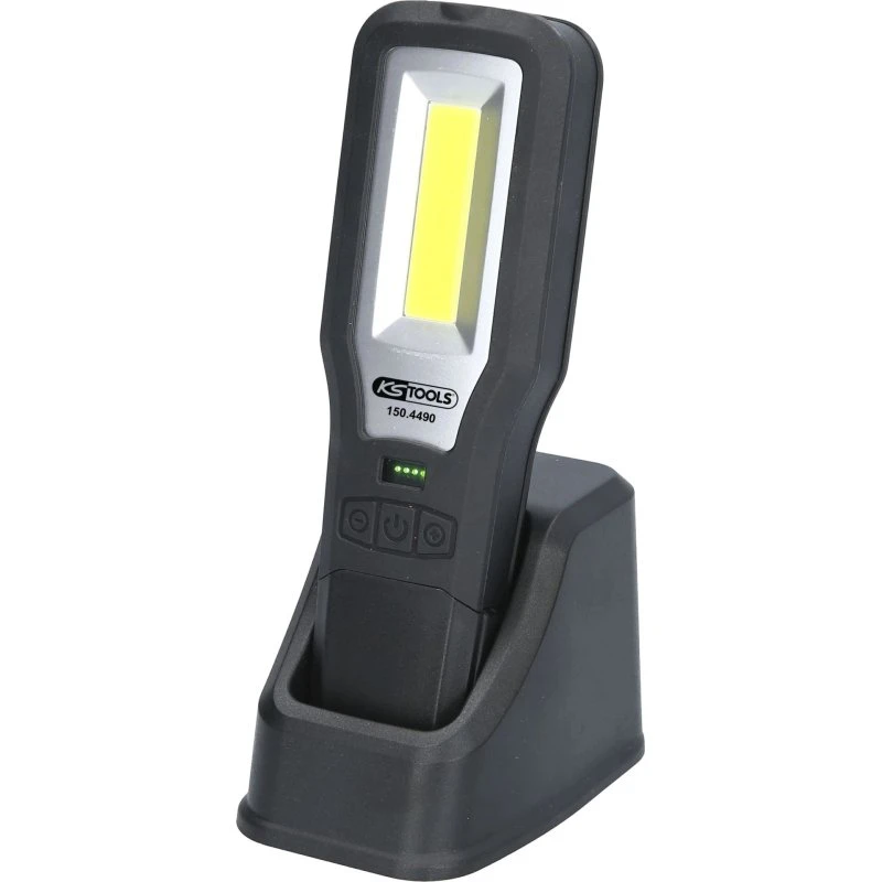 KS TOOLS 150.4490 LED Arbejdslampe, 550lm, sort