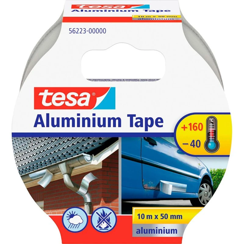 tesa Aluminiumstape 10 m x 50 mm