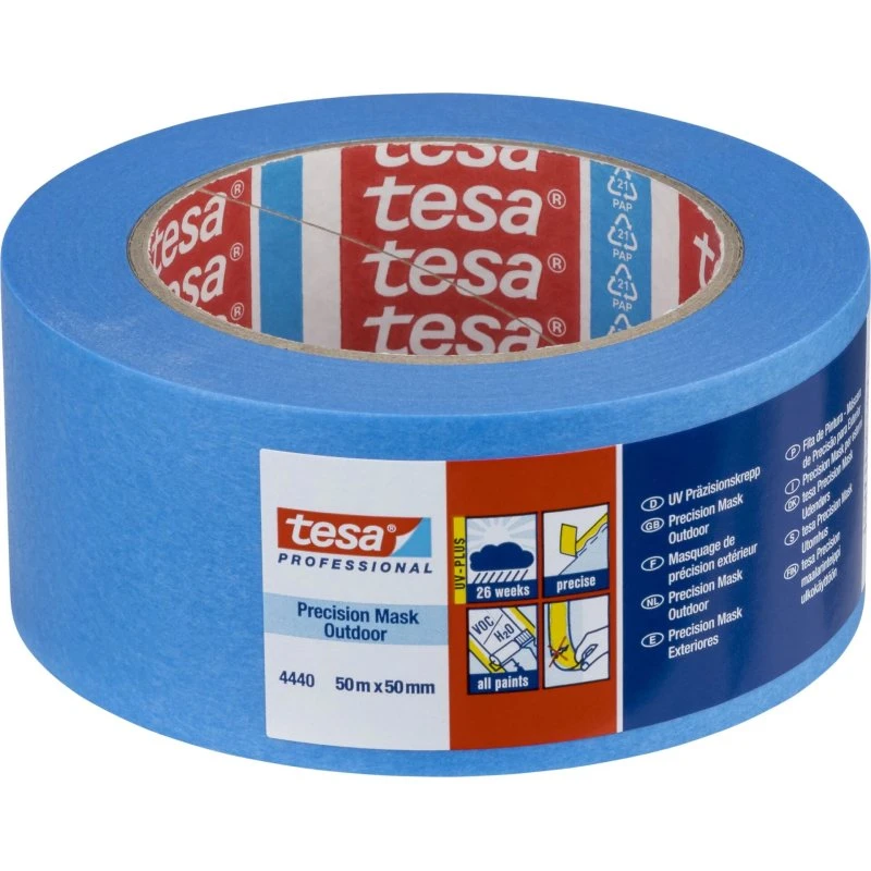 Tesa 4440 Precision Mask Blå 50 mm x 50 m