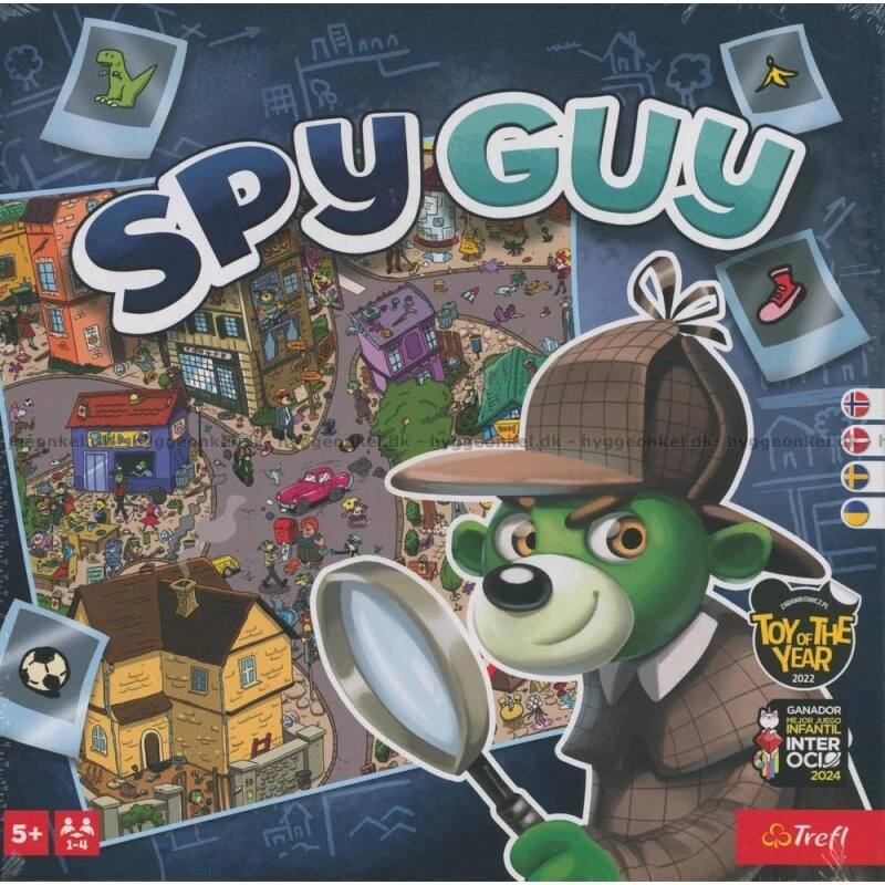 Spy Guy brætspil – 1-4 spillere, fra 5 år
