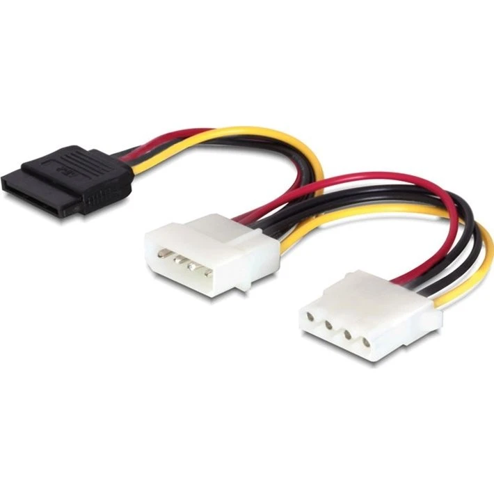 DeLOCK SATA Strømkabel 10 cm til HDD