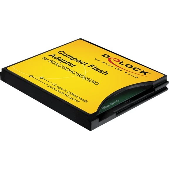 DeLOCK Compact Flash Adapter - SD, MMC, SDHC, SDXC