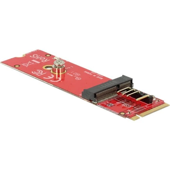 DeLOCK M.2 KeyM til M.2 Key E Adapter PCIe USB