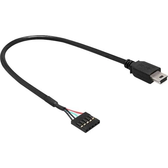 DeLOCK USB 2.0 Intern til Ekstern Adapter 30 cm Sort