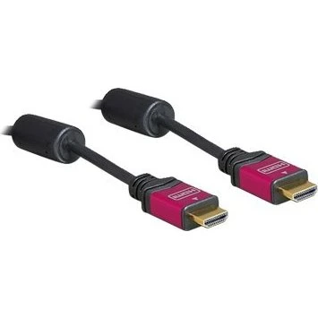 Delock HDMI-kabel 5 m, HDMI han til HDMI han