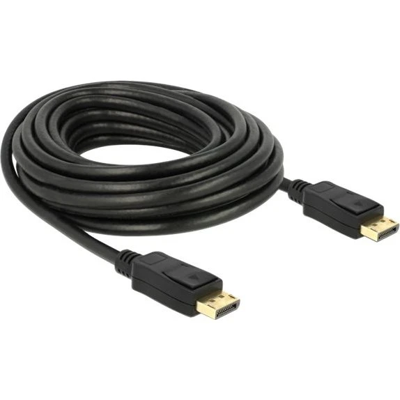 Delock DisplayPort-kabel 7 m sort