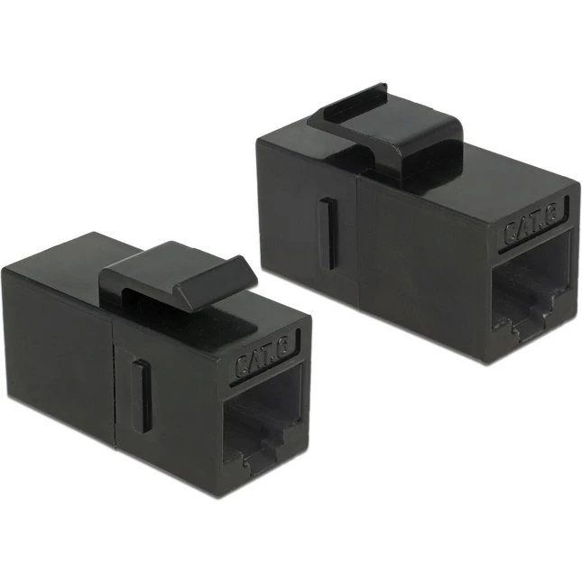 DeLock 86381 RJ45 Cat.6 UTP Keystone Modul Sort