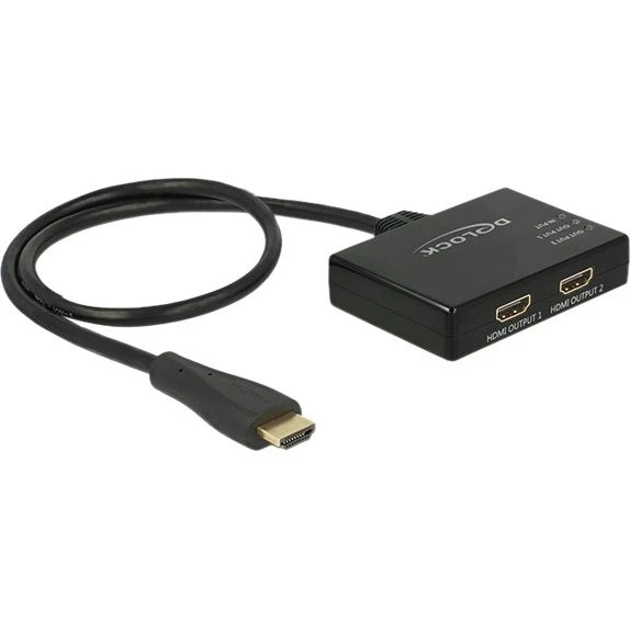 DeLock HDMI Splitter 2 x HDMI, desktop