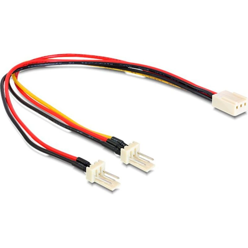 DeLock Splitter til blæser 22cm (2xMolex)