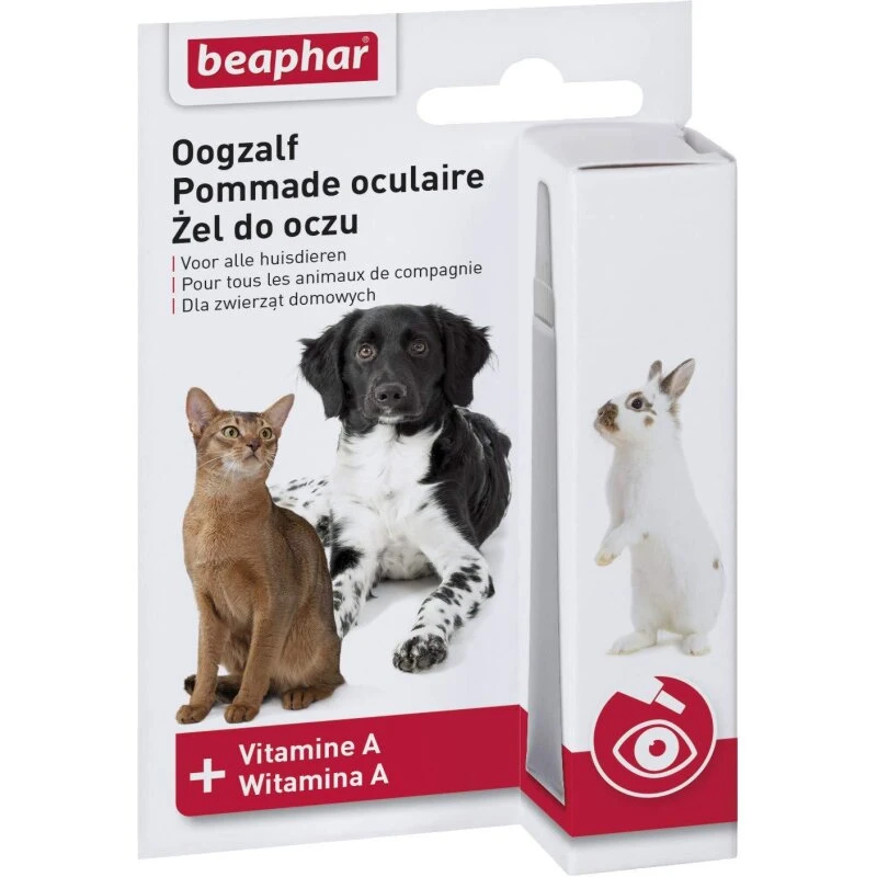 Beaphar Oftal øjensalve 5 ml til hunde, katte & gnavere