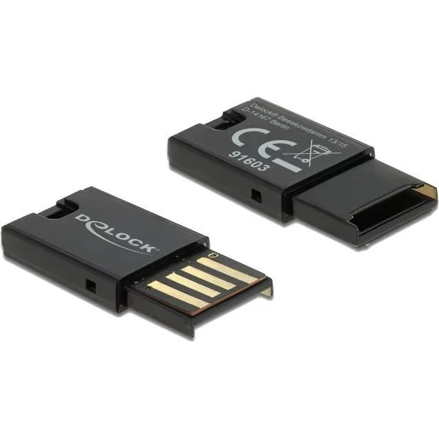DeLOCK USB 2.0 Kortlæser – microSD, microSDHC, microSDXC